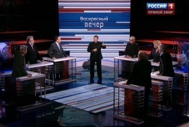 Вечер с Владимиром Соловьевым. Эфир от 12.04.2015