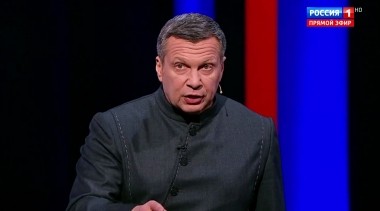 Вечер с Владимиром Соловьевым. "Кот в мешке" получил "кота в мешке" (Эфир от 21.04.2019)