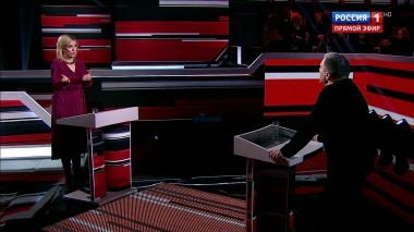 Вечер с Владимиром Соловьевым. Мария Захарова: Запад рисует красные линии и сам же их стирает (Эфир от 13.11.2019)