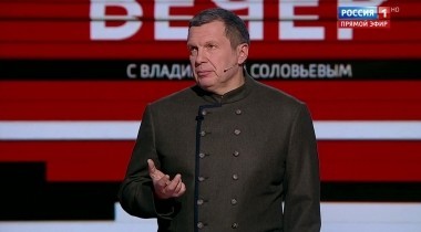 Вечер с Владимиром Соловьевым. Предвыборная шизофрения на Украине: На второй срок – "с заднего прохода" (Эфир от 04.02.2019)