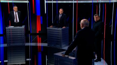 Вечер с Владимиром Соловьевым. Русофобия набирает обороты: на Западе проводят опросы на тему войны с Россией (Эфир от 20.09.2020)